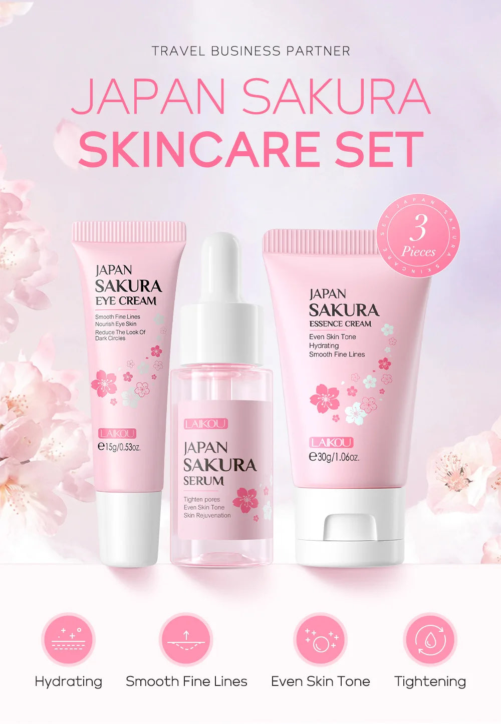 LAIKOU Vitamin C 24K Golden Sakura Face Cream