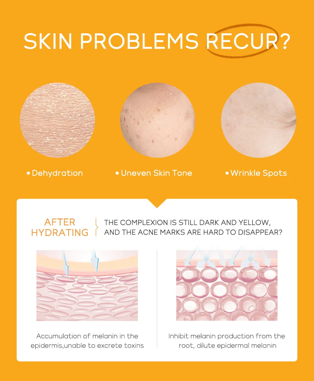 LAIKOU Vitamin C 24K Golden Sakura Face Cream