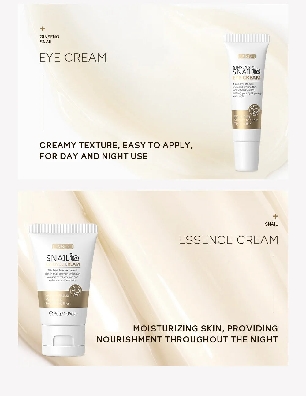 LAIKOU Vitamin C 24K Golden Sakura Face Cream