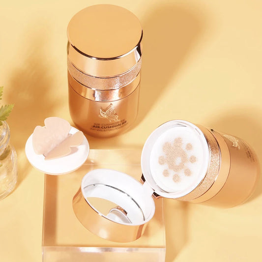 Air Cushion BB Cream Butterfly Powder Puff Moisturizing